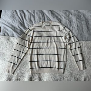 Vince Striped Merino Wool Sweater